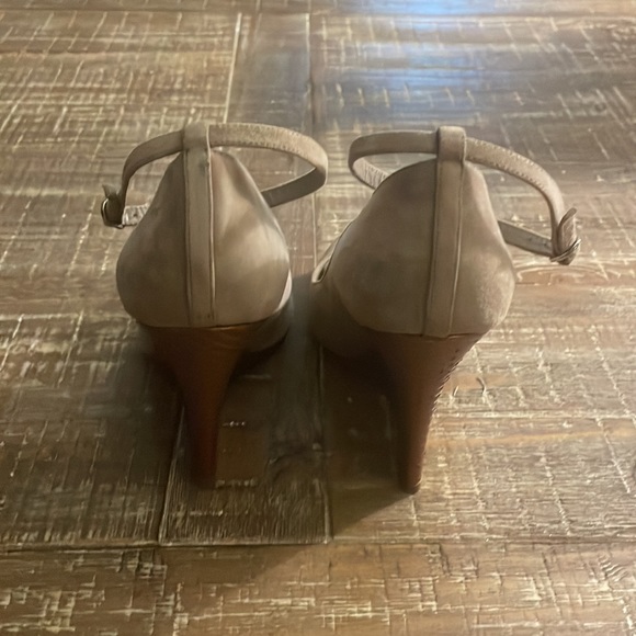 Ralph Lauren Collection Purple Label anklestrap wedges 9B …NIB - Picture 3 of 4